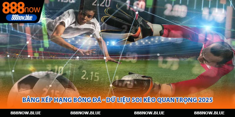 Bảng Xếp Hạng Bóng Đá - Dữ Liệu Soi Kèo Quan Trọng 2025